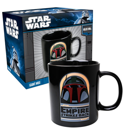 Star Wars Boba Fett Empire Strikes Back Giant Mug