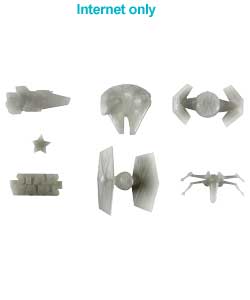 Star Wars Glow in the Dark Shapes (24 piece set)