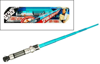 star wars Obi-Wan Kenobi Force Action Lightsaber