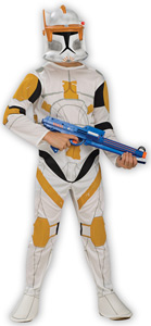 star wars The Clone Wars Deluxe Cody Costume, 3 - 5