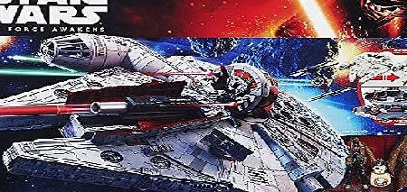 Star Wars The Force Awakens Battle Action Millennium Falcon