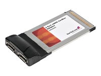 STARTECH .com 2 Port eSATA Cardbus PC Card Adapter