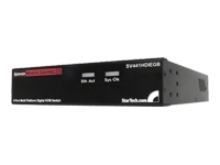 StarTech.com 4 port Enhanced KVM Switch over IP - KVM switch - 4 ports