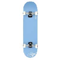 Enuiff Logo Mini Skateboard Sky White