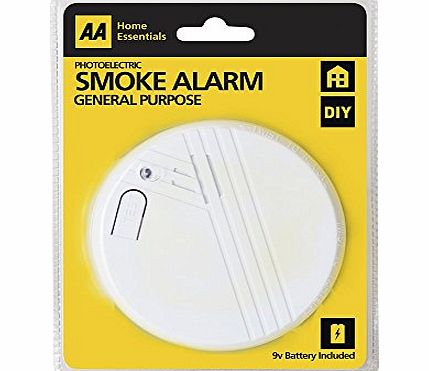 Status International AA AA9VDCPESAX5 9V Photoelectric Smoke Alarm