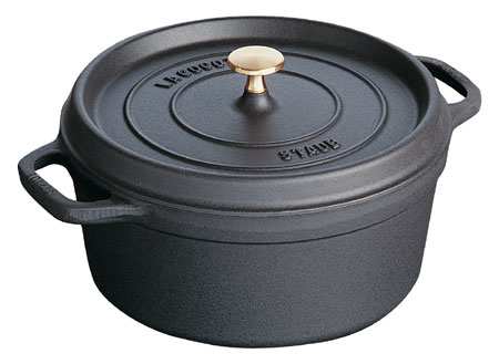 STAUB La Cocotte Round size 12cm 0.46 Litre Black