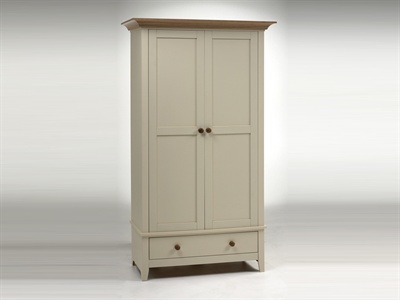 Cornwall 2 Door 1 Drawer Wardrobe Small Single