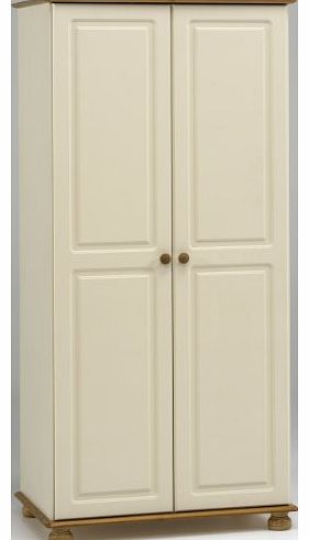 Steens Richmond 2 Door Wardrobe, Cream