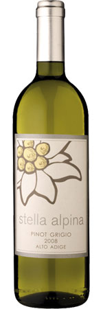 Stella Alpina Pinot Grigio 2012, Alto Adige