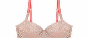 Stella McCartney Lingerie Faye Flirting nude silk contour bra