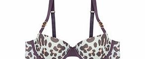 Stella McCartney Lingerie Stella Smooth leopard print contour bra