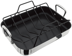 stellar 7000 35cm x 26cm N/Stick Roast & Rack