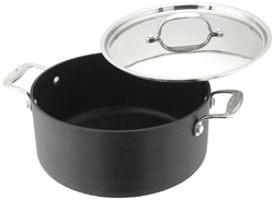 stellar Hard Anodised 24cm Casserole 5.5 Ltr