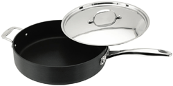 Stellar Hard Anodised 28cm Saute Pan