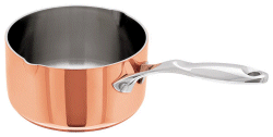 Stellar Lamina Copper 14cm Milk Pan with 2 Spouts