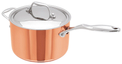 stellar Lamina Copper 16cm Deep Saucepan