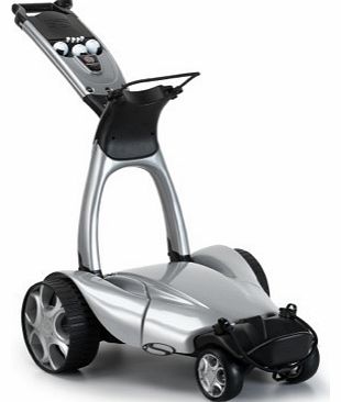 X9 Follow Electric Golf Trolley Metallic