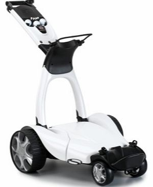 X9 Follow Electric Golf Trolley Pearl