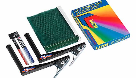 Lion Sport Table Tennis Net & Posts Set