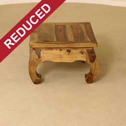 Stock - Jali  Opium Lamp Table - Sheesham Wood