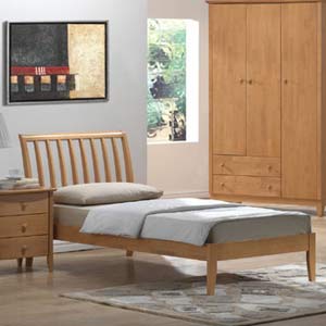 Joseph Wales 4FT Sml Double Wooden Bedstead