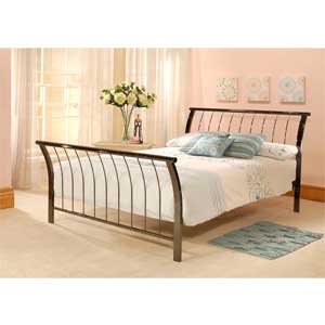 Stock Limelight Beta 5FT Kingsize Metal Bedstead