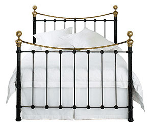 Stock Star Collection- Tasmin Kingsize Metal Bedstead (Black)