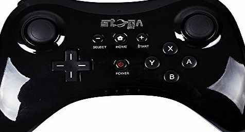 Stoga STB01 Wireless Pro Controller for Nintendo Wii U-Black