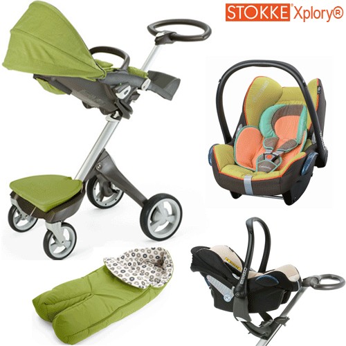 Stokke Xplory Package 3 - Pushchair Cabriofix Car seat