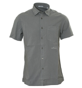 Mid Grey Short Sleeve Shirt