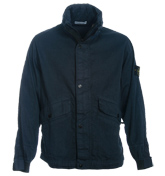 Navy Hooded Jacket