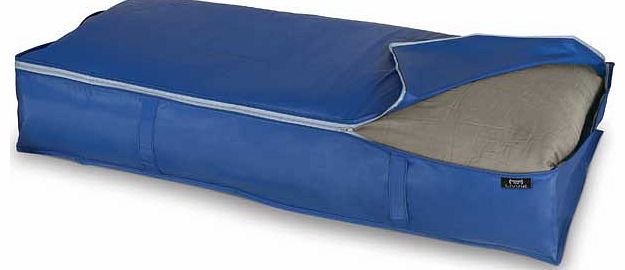 Blue Peva 2 Piece Underbed Storage Set