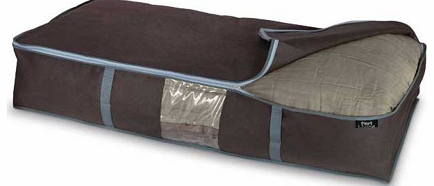 Brown Peva 2 Piece Underbed Storage Set