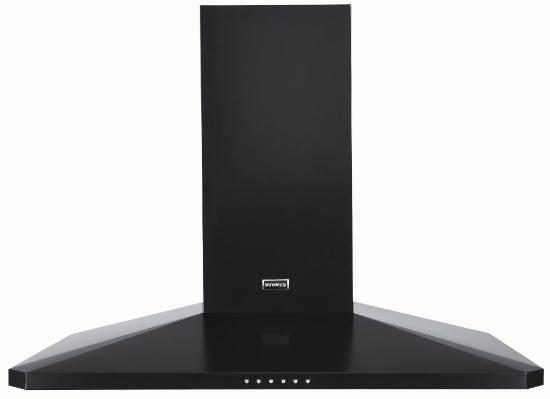 Stoves 1000DCP 100cm Chimney Hood in Black