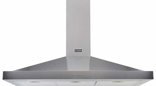 Stoves 1100 STERLING 110cm Cooker Hood - S/Steel