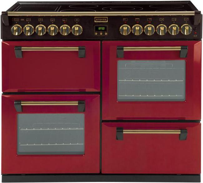 stoves RICHMOND CLASSIC ST110E Burgundy