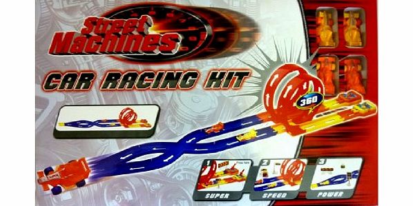 Street Machines  FORMULA 1 F1 CAR RACING KIT TRACK CHILDRENS TOY PLAYSET TY898