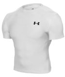 Stuburt Under Armour Heatgear Compression Shortsleeve Shirt White XL