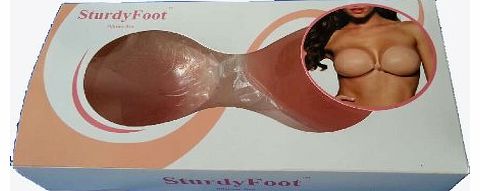 SturdyFoot Strapless STICK ON Bra chicken fillet Cup A B C D (A)