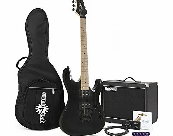 SubZero Lincoln 33 Electric Guitar   SubZero 50W Amp Pack