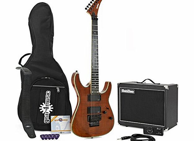 SubZero Pittsburgh Electric Guitar TA   SubZero 50W Amp Pack