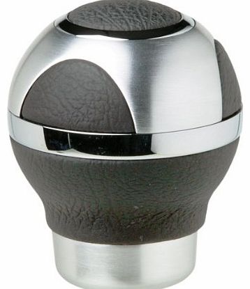 SUMEX  8000870 Universal Gear Knob Coronado Aluminium and Leather - Black