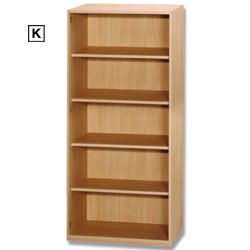 Sun ` Office Furniture High Cupboard - Beech 78W