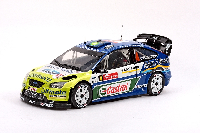 Ford Focus RS WRC BP Castrol M.Hirvonen Japanese