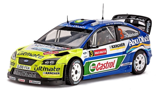 Ford Focus WRC BP Castrol M.Gronholm 2nd Rally