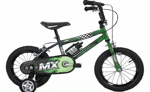 Sunbeam Designed by Raleigh Sunbeam Boys MX 14 Bike - Green, 14 Inch