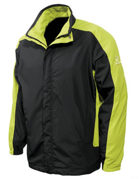 Golf Club Jacket Black/Lime