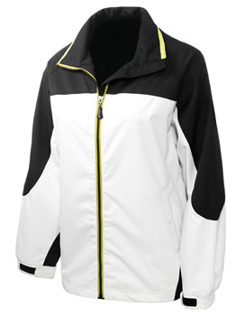 Golf Ladies Classic Jacket White/Black/Green