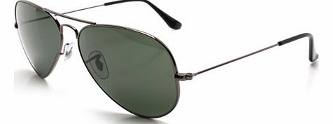  Ray-Ban 3025 Aviator Gunmetal Sunglasses