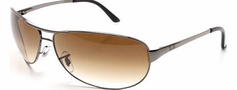  Ray-Ban 3342 Warrior Gunmetal Sunglasses